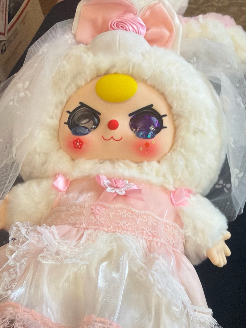 Baby Three 400% Romantic Wedding – [Heart to Heart] Plush - Picture 12 of 14